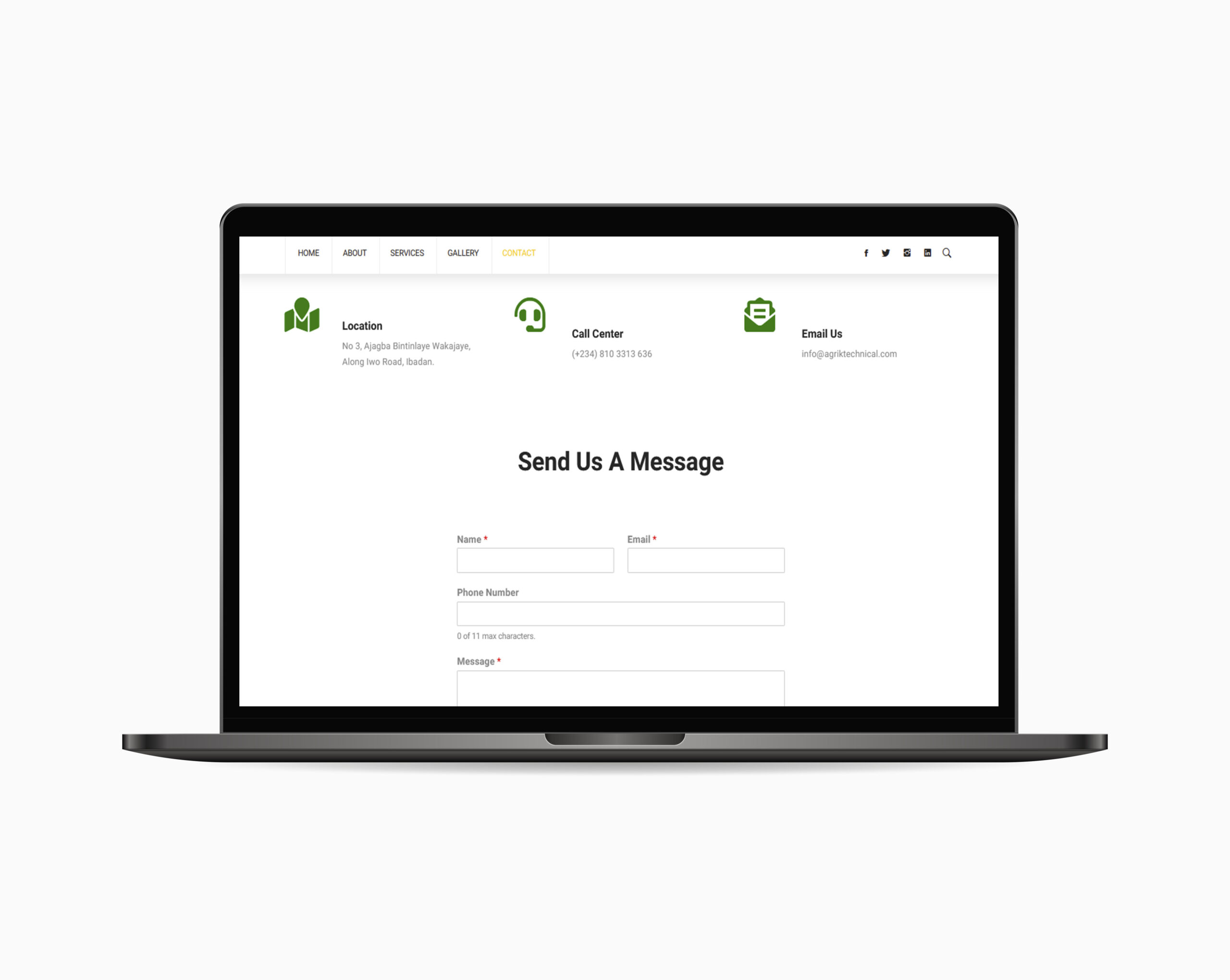 Digital device mockup